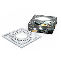 Светильник светодиодный Gauss Backlight BL128 квадрат белый, Gu5.3, 3Вт, 4000K