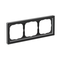 ARTGALLERY PURE 3-постовая РАМКА, МАТОВОЕ ОРГАНИЧЕСКОЕ СТЕКЛО ЧЕРНЫЙ