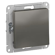 AtlasDesign Сталь Выключатель 1 клавишный. сх.1, 10АХ Systeme Electric (Schneider Electric)