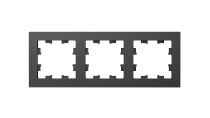 AtlasDesign Базальт Рамка 3-постовая, универсальная Systeme Electric (Schneider Electric)