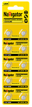 Элемент питания Navigator 95 668 NBT-11 (LR59, AG2, LR726, BP10)
