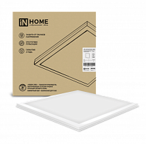 Панель светодиодная универсальная LPU-02 50Вт ОПАЛ 230В 6500К 4500Лм 595х595х25мм IP40 IN HOME