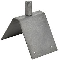 Держатель молниеприемника D=16 на угловой конек оцинкованная cталь TD IEK