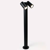 Садово-парковый светильник General GPF-2MR16-GU10-R-IP65 Черный Средний Люмикс