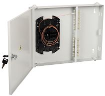 ITK кросс настенный укомплектованный: SC (duplex) 8шт;  (OS2) IEK