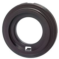 Рамка однопостовая пластик серия Лизетта цвет коричневый Bironi