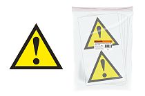 Знак 150х150мм "Внимание. Опасность"  TDM