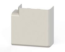 Поворот 90 гр. (105х50) (2 шт) белый EKF C-Line