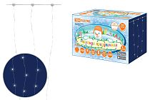 Гирлянда светодиодная "Роса - занавес" 2х2 м, 200LED, белый, ПДУ, USB, IP20,  TDM