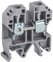 Клемма винтовая КВИ-6кв.мм серая  IEK