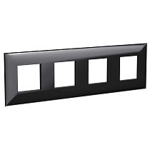 Рамка "Avanti", "Черный квадрат", 4 поста (8 мод.) DKC