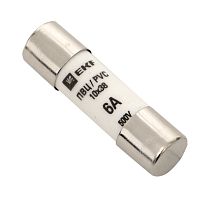 Плавкая вставка цилиндрическая ПВЦ (10х38)   6А EKF PROxima