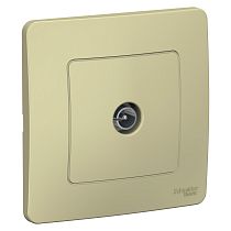 Blanca скрытая установка Бежевый Розетка TV Systeme Electric (Schneider Electric)