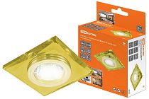 Светильник встраиваемый СВ 03-01 MR16 50Вт G5.3 жёлтый/золото  TDM