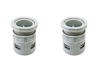 Муфта вводная для гофротрубы 32 мм (10шт)  TDM