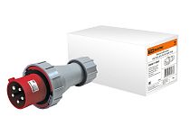 Вилка кабельная IP67 63А 3Р+РЕ+N 380В  TDM