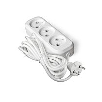 Удлинитель Е-203 ПВС 2*0,75 3 гнезда без заземления 3м UNIVERSAL