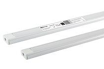 Профиль алюминиевый накладной 1506 (1 м), матовый рассеиватель, 2 заглушки, 2 крепежа  TDM