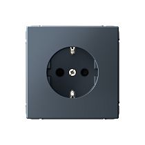 ARTGALLERY РОЗЕТКА с заземлением со шторками, 16А, механизм, быстрозажим. клем., ГРИФЕЛЬ