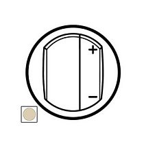 Панель лицевая для диммера бежевая Celiane Legrand