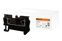 Зажим клеммный безвинтовой (ЗКБ) 1,5 мм2 17,5А черный  TDM