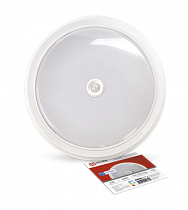 Светильник светодиодный СПБ-2Д-КРУГ 20Вт 230В 4000К 1400Лм 250мм с настраиваемым датчиком белый IN HOME Светильник светодиодный СПБ-2Д-КРУГ 20Вт 230В 4000К 1400Лм 250мм с настраиваемым датчиком белый IN HOME