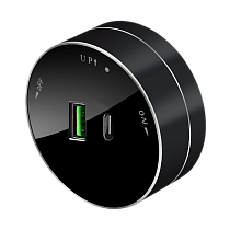 MuitiTrack Розетка 2хUSB (тип А+С) 18Вт, 5В/3А Антрацит Systeme Electric (Schneider Electric)