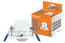 Датчики движения инфракрасные ДДТ-03 65мм (рег), 800Вт, 10-900с, 6м, 3+лк, 120(сбоку)+360(сверху)гр, IP20,  TDM