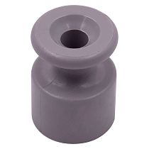 Изолятор для наружного монтажа пластик цвет титан (10 шт/уп) Bironi