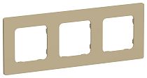 FLITE Рамка 3-местная РУ-3-К-ФлХ хаки IEK