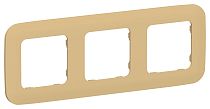 FLITE Рамка 3-местная РУ-3-А-ФлШм шамуа IEK