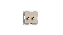 ATLASDESIGN АУДИОРОЗЕТКА двойная, ПЕСОЧНЫЙ Systeme Electric (Schneider Electric) ATLASDESIGN АУДИОРОЗЕТКА двойная, ПЕСОЧНЫЙ Systeme Electric (Schneider Electric)