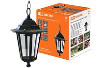 Светильник 6100-05 садово-парковый шестигранник, 100Вт, подвес, черный  TDM Светильник 6100-05 садово-парковый шестигранник, 100Вт, подвес, черный  TDM