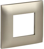 SKANDY Рамка 1-местная SK-F01Sh шампань IEK
