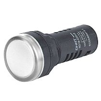 Индикатор ND16-22D/2 белый AC/DC230В (R) CHINT