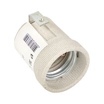 Патрон керамический E27 с держателем EKF PROxima