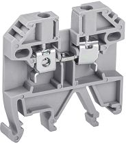 Клемма винтовая КВИ-2.5кв.мм серая  IEK