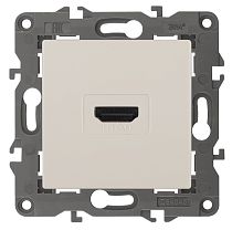 Розетка ЭРА Elegance 14-3114-02 слоновая кость HDMI