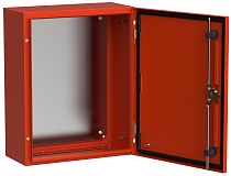 Корпус металлический TITAN 5 ЩМП-50.40.20 УХЛ1 IP66 RAL3020 красный  IEK
