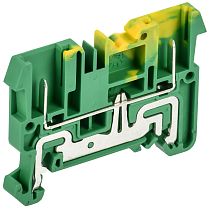 ARMAFIX Клемма пружинная CX2,5-2B PE разъемная 2,5мм2 (2 разъема) заземляющая IEK
