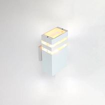 Фасадный светильник General GWL-MR16-GU10-S-IP65 Белый с двойным боковым рассеивателем Катет