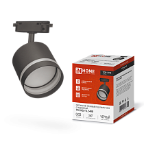 Светильник трековый под лампу с подсветкой TR-GX53-TL 54RB GX53 черный серии TOP-LINE IN HOME