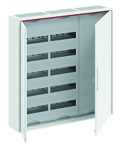 CA35PZ Шкаф 120 М навесной IP44, 800x800x160 с расстоянием между DIN-рейками 125 мм винтовыми клеммами N/PE и монтажной платой  ABB