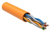 ITK Витая пара U/UTP 6 4х2х23AWG LSZH оранжевый (305м) РФ/Т