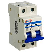Автоматический выключатель двухполюсный ВА47-29 2P 6А (С) 6кА  ЭНЕРГИЯ