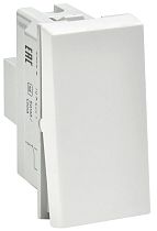 PRIMER ВК4-11-00-П Выключатель проходной одноклавишный (1 модуль) белый  IEK PRIMER ВК4-11-00-П Выключатель проходной одноклавишный (1 модуль) белый  IEK