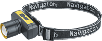 Фонарь Navigator 95 556 NPT-H41-ACCU налоб 1LEDx10Вт,4реж,Li-ion1.2Ач