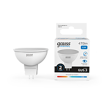 Лампа светодиодная Gauss Elementary MR16 GU5.3 5,5Вт 470lm 6500К