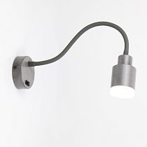 Бра на гибком основании GWL-GU10-M-IP20 Бетон Сказка