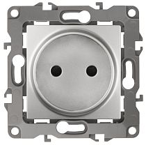 Розетка ЭРА 12 12-2105-03 16A 250В алюминий